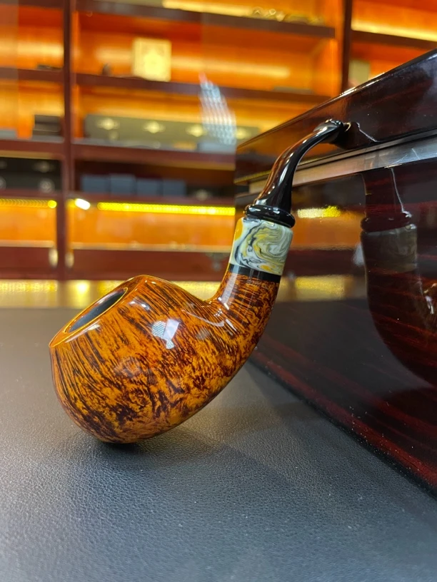 丹麦吉普森IDA6石楠木手工烟斗(内径21.4 斗深37)
