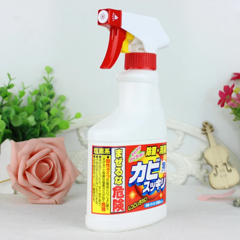 日本火箭浴室盥洗清洁剂去污除霉菌400ml