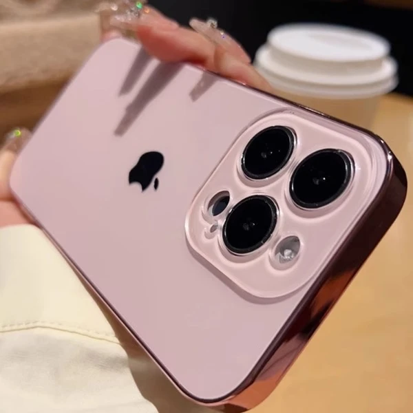 高级感超薄苹果15promax原机质感手机壳iPhone16全包13保护壳12pm