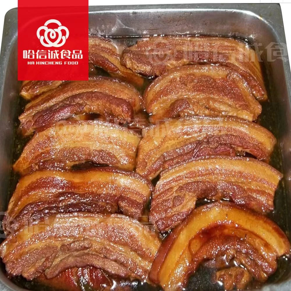 信诚东北散养猪熟食 五花肉2000g