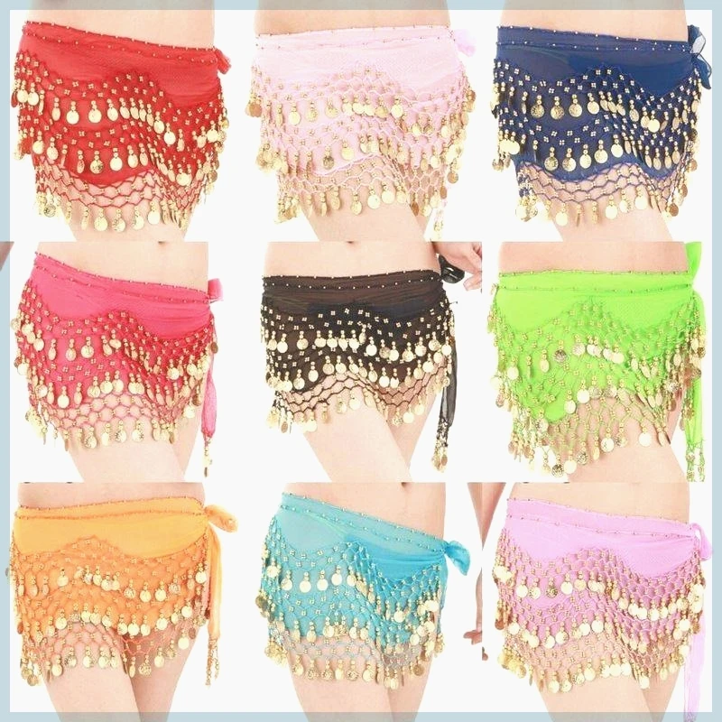 印度舞服装臀巾肚皮舞腰链新款流苏腰带拉丁腰封东方舞腰巾腰饰女