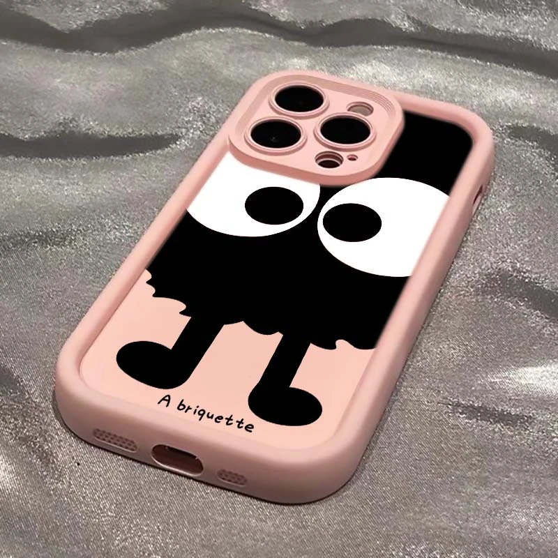 壳匠多巴胺樱花粉煤球苹果15promax手机壳iPhone15新款14全包13软