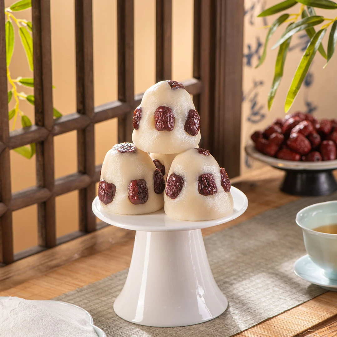 西站宫门口招牌枣年糕搭配手工制作糕点现做现发新鲜健康美食