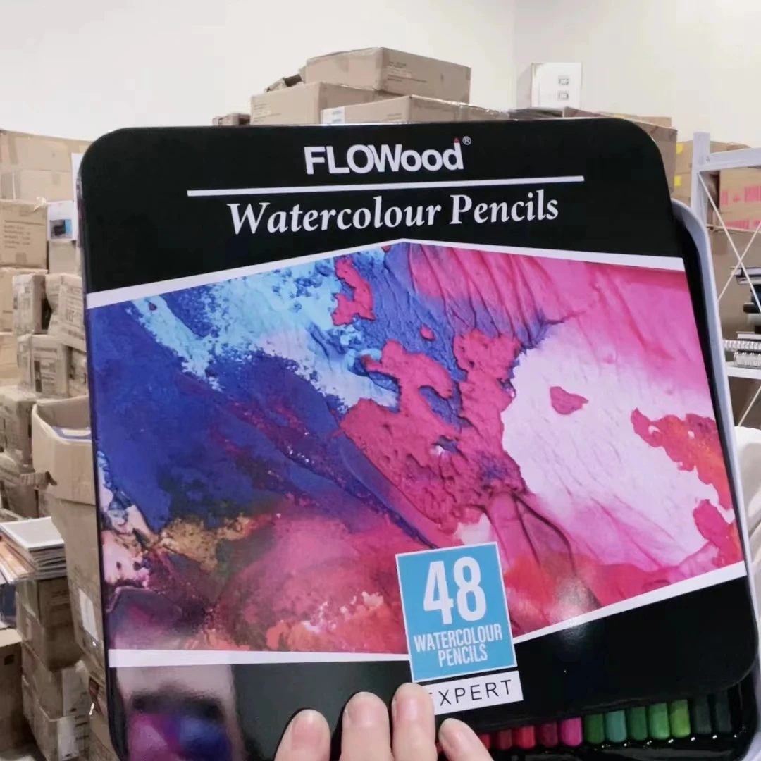 48色铁盒彩铅随机发一盒