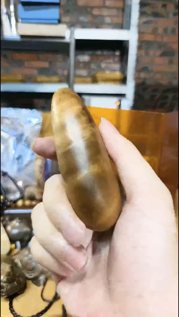 【闪购商品】金丝楠把件蛋把件