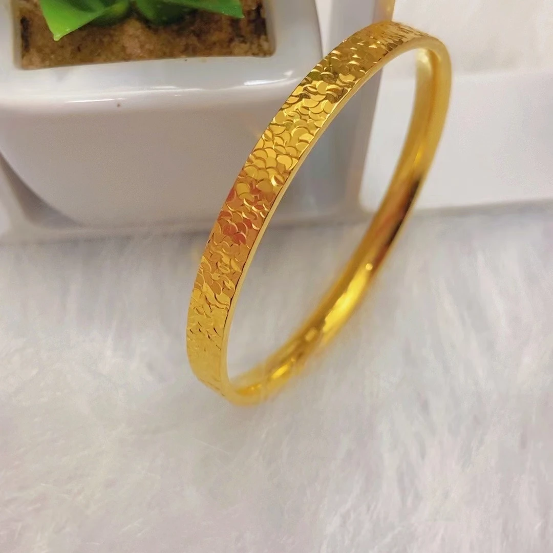 合金手镯 《高定精工》碎碎冰镯子气质