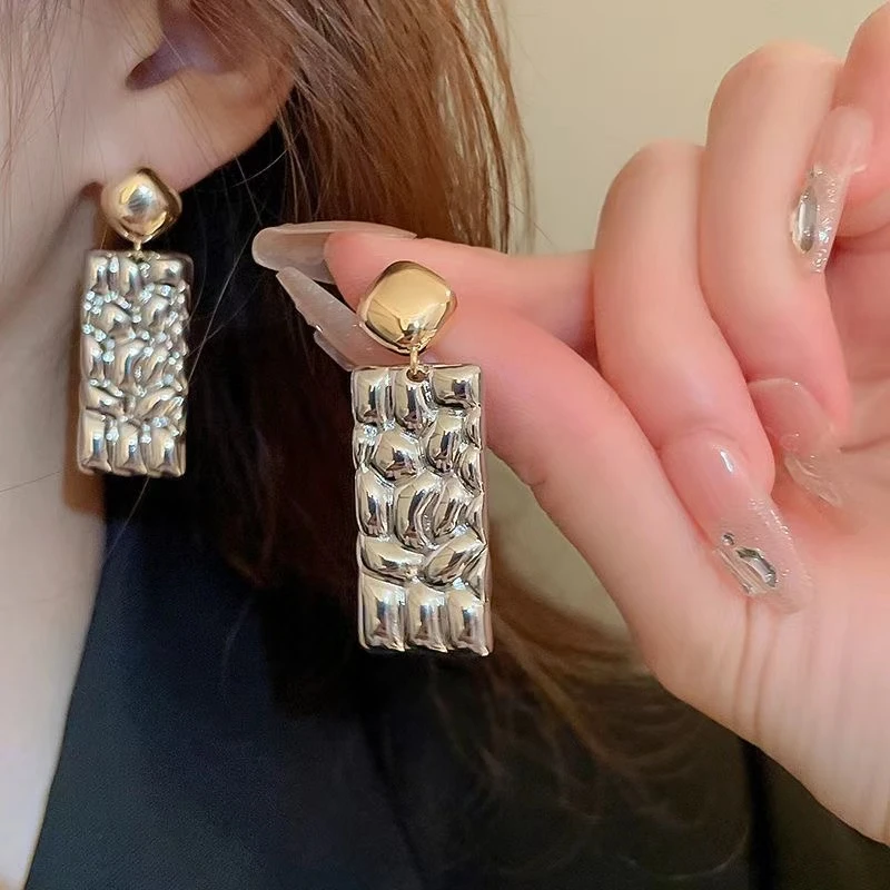 合金耳饰 气质A009轻奢时尚百搭复古小众简约个性精致冷淡风素款