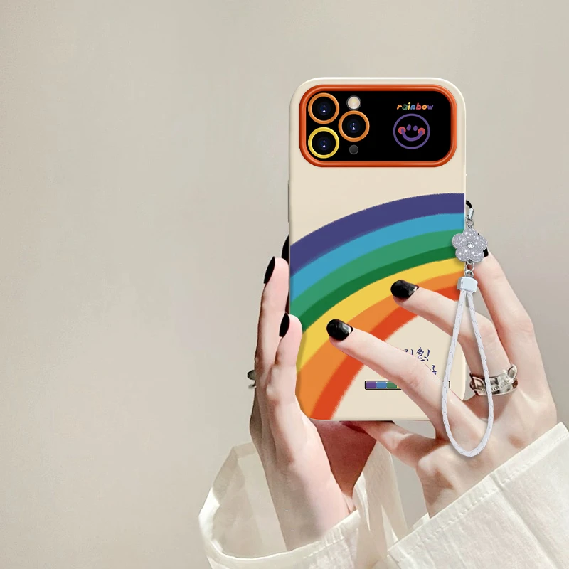 适用于苹果11Promax慢慢变好大视窗手机壳硅胶创意女款全包防摔壳