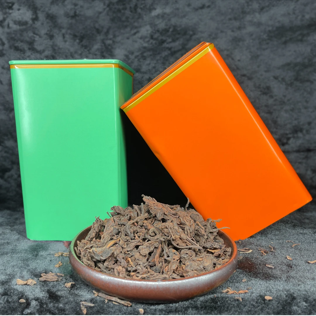 2009年老茶头普洱熟茶-250g/罐