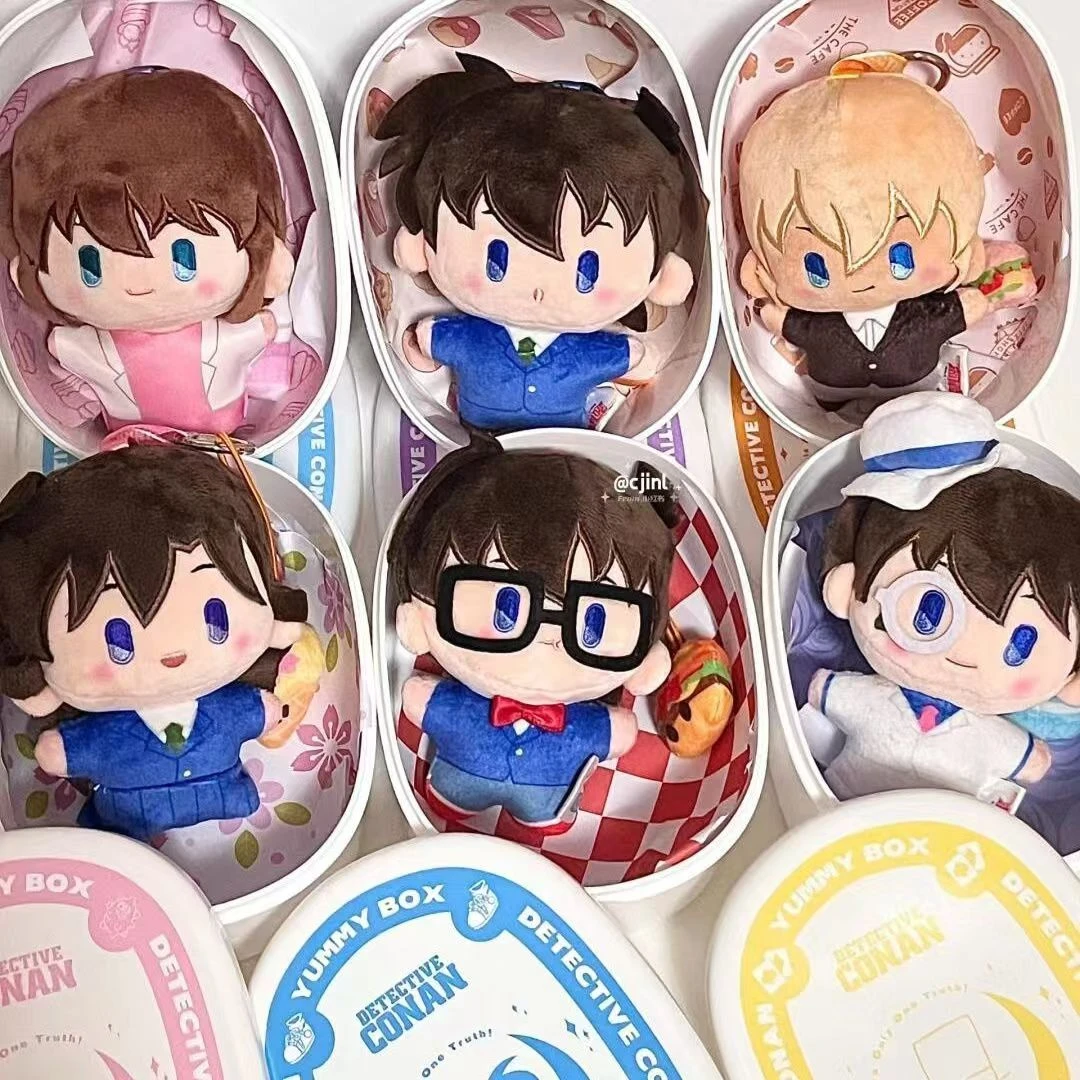 侦探柯南咖啡厅盲盒基德毛绒玩偶公仔便当挂件动漫周边
