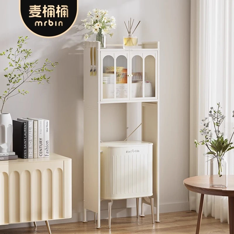 【垃圾桶上方置物架】麦桶桶多功能落地扫地机器人高脚可调节特惠