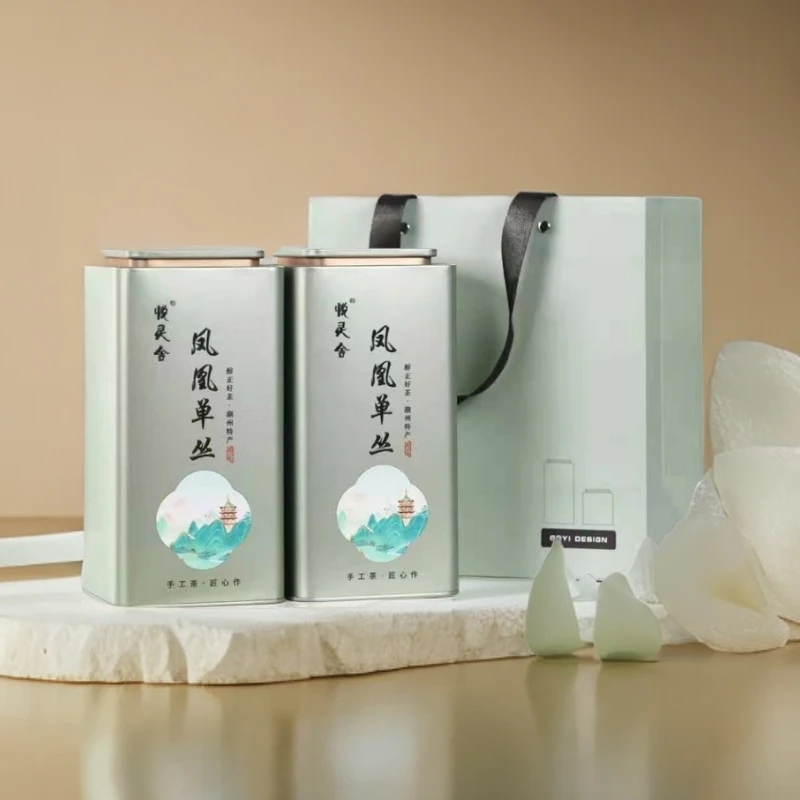 悦灵舍潮州凤凰单丛茶鸭屎香茶叶清香浓香400克凤凰单枞精美严选