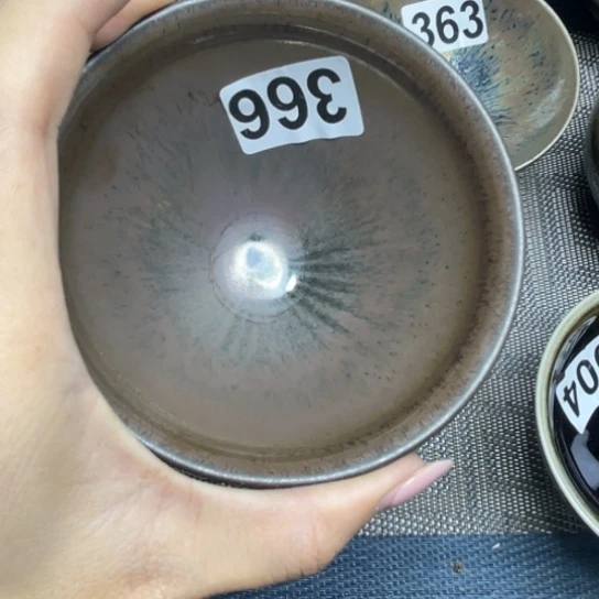 茶盏沐雨茶器柴烧主人杯