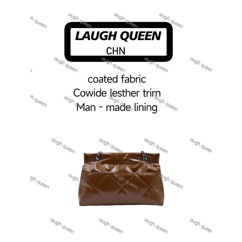 Laugh Queen手工打造真皮女士新款包棕色10788