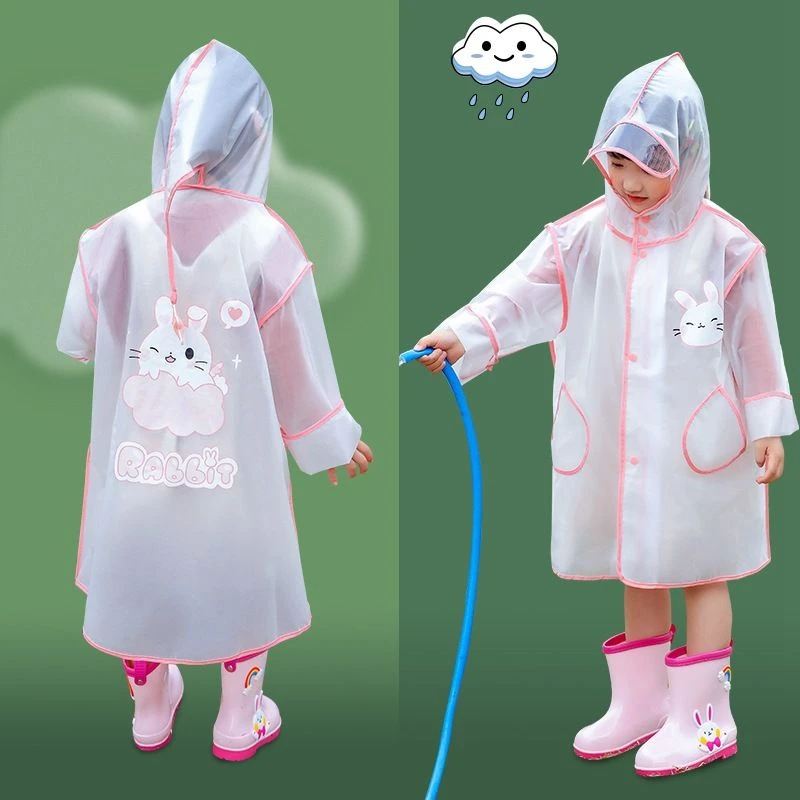 儿童雨衣男童2022新款雨鞋套装幼儿园女宝宝雨披小孩学生全身防水