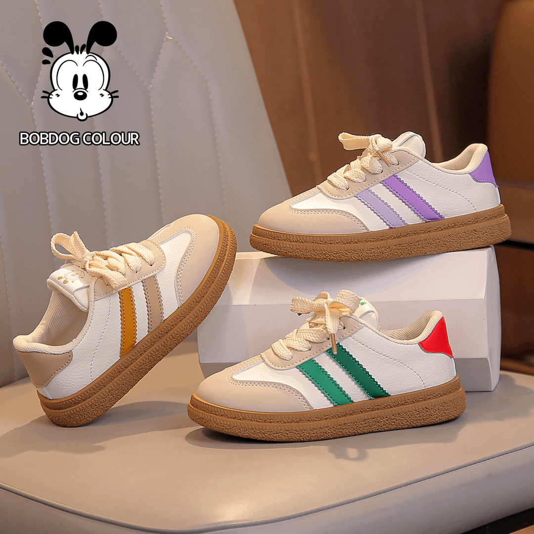 27-38儿童秋季巴布豆卡乐宝宝男女童休闲软底百搭板鞋0239