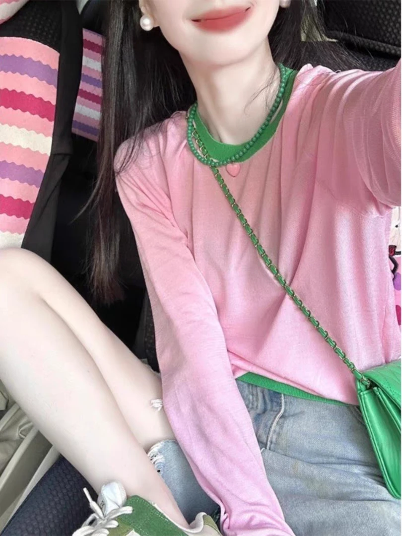 轻奢多巴胺元素针织衫（以直播间过款为准）