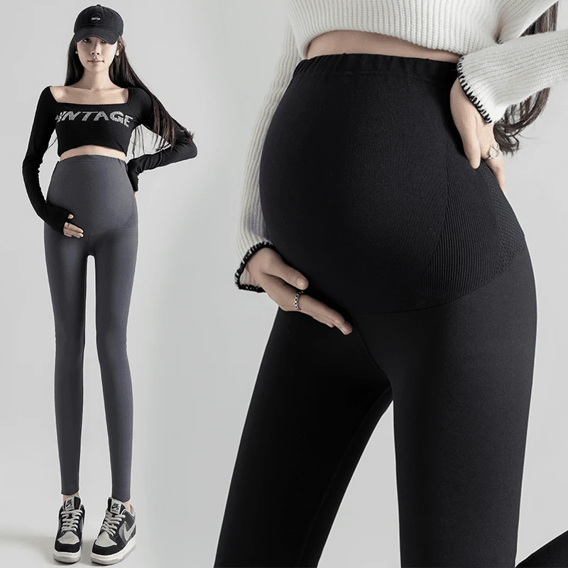 (主播给编码下单)2024新孤品撤柜断码孕妇鲨鱼裤打底裤外穿阔腿裤