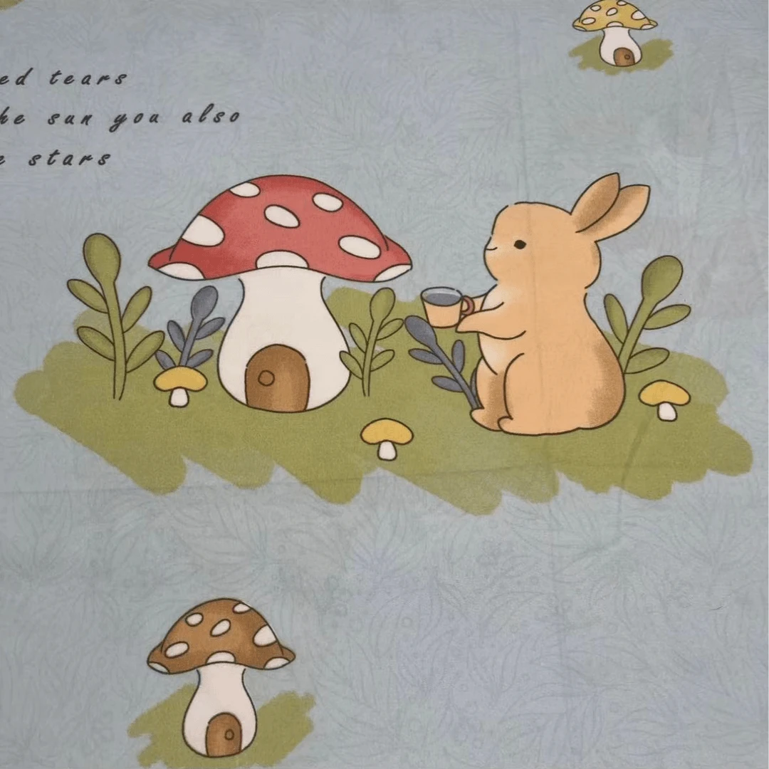 亲肤棉床单--彼得兔蓝150*230