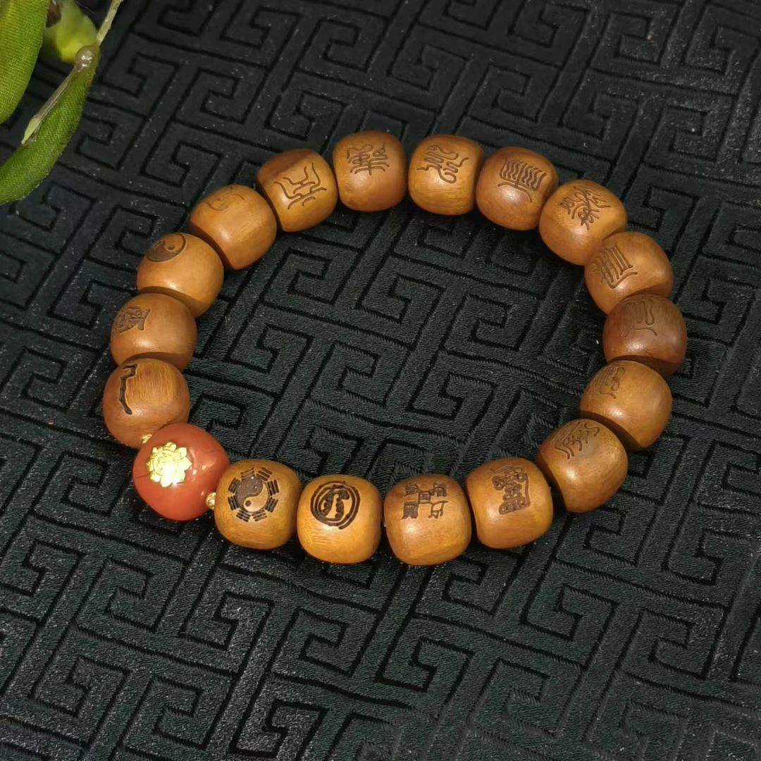 雷击木枣木手饰手串MDB-SS959