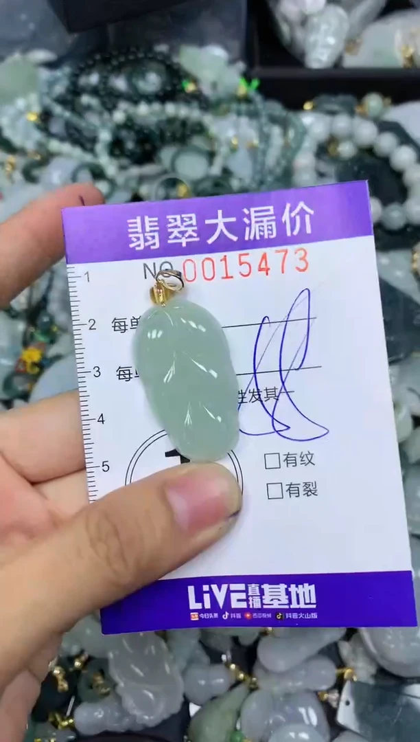 【闪购商品】翡翠颈饰未镶嵌闪购0015473