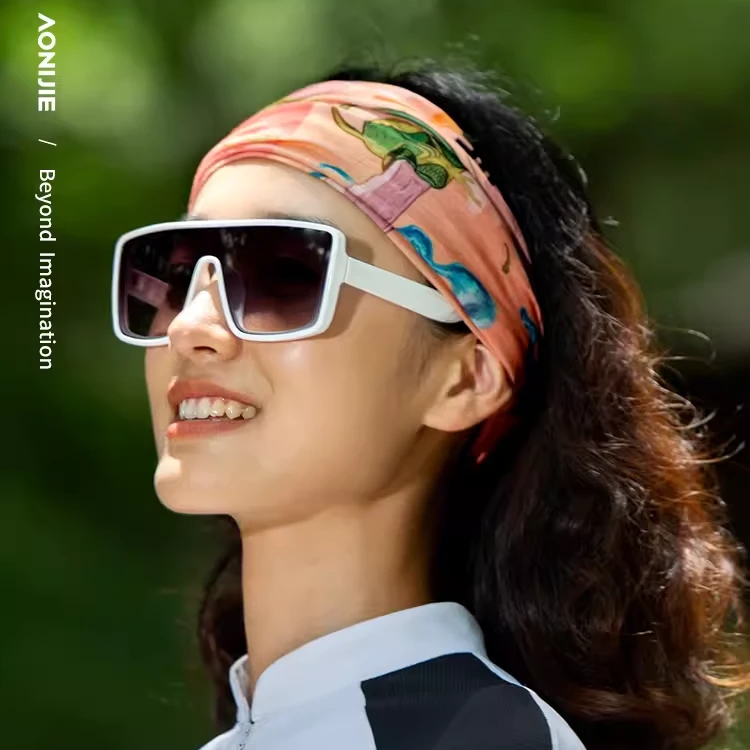 奥尼捷运动跑步吸汗透气面罩防紫外线户外魔术头巾越野登山骑行