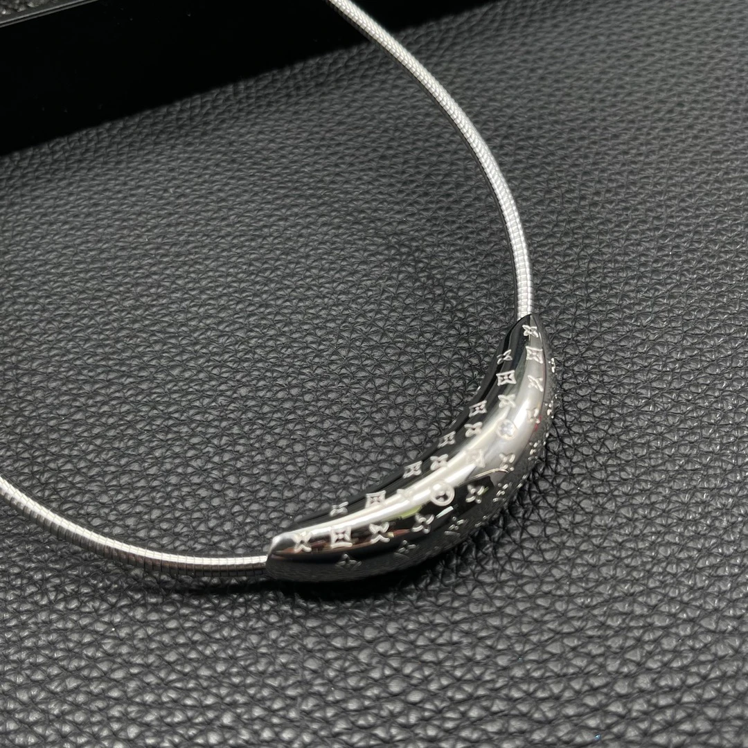 钛钢项链 2224时尚气质甜酷风简约通心粉百搭不掉色锁骨链