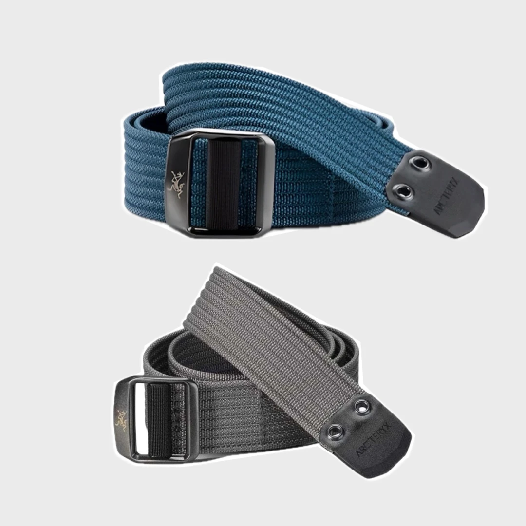 Arcteryx始祖鸟Conveyor腰带38 宽版厚实男女款帆布腰带结实耐磨