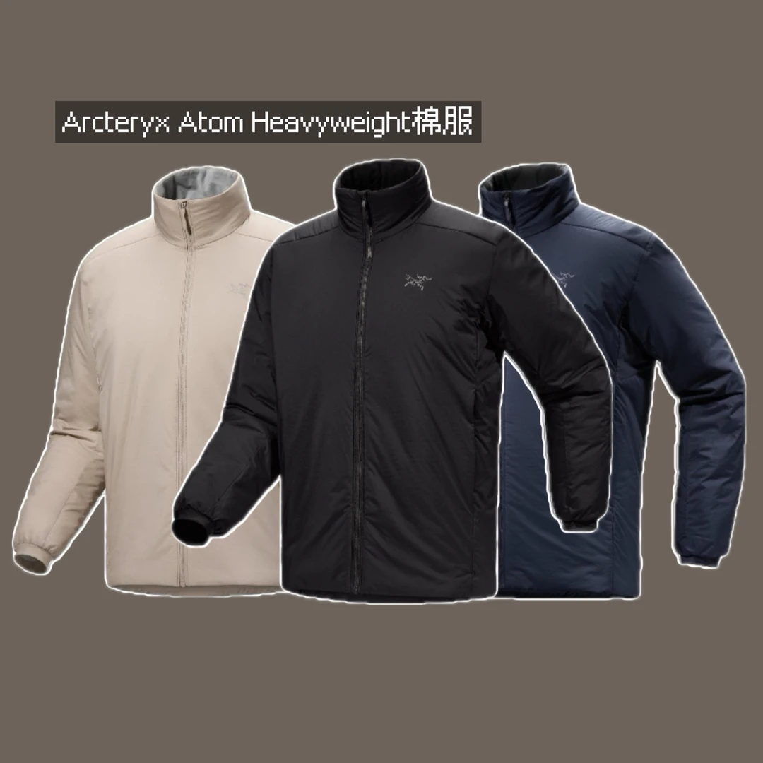 Arcteryx始祖鸟 Atom Heavyweight秋冬保暖立领夹克防风防水棉服