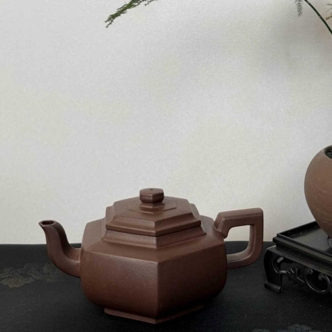 予人陶 《雪华》 原矿拼紫 230cc 紫砂壶泡茶茶具 手工壶