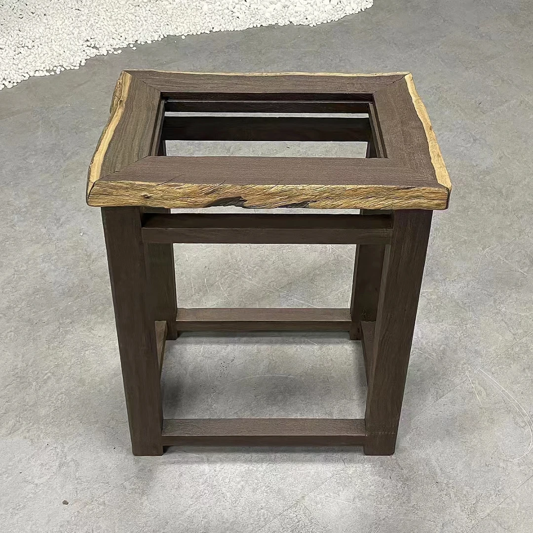 黑檀化纤无抽带皮茶水柜37*54*65黑檀纯料化纤工艺茶水柜简约中式