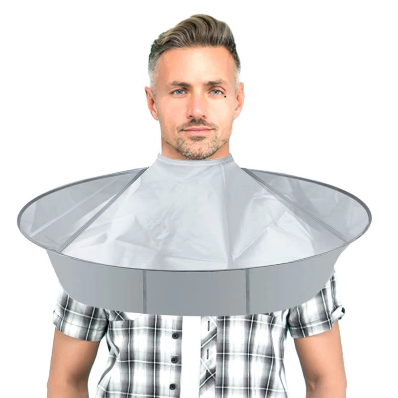 剪头发神器布成人理发围布小孩围兜斗篷家用大人剃头自助理发神器