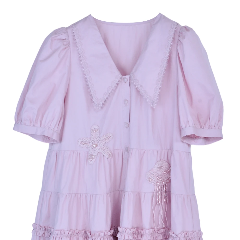 【YZ专属】夏季新款气质时尚法式连衣裙 XL7016