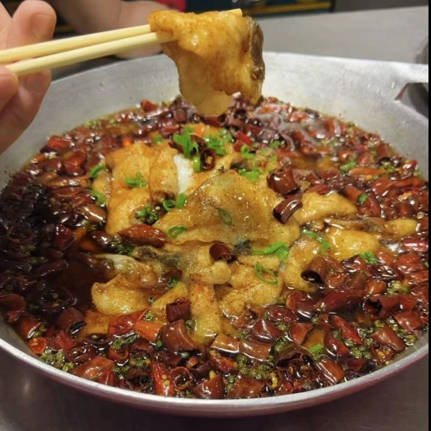 沸腾椒盐水煮鱼教程