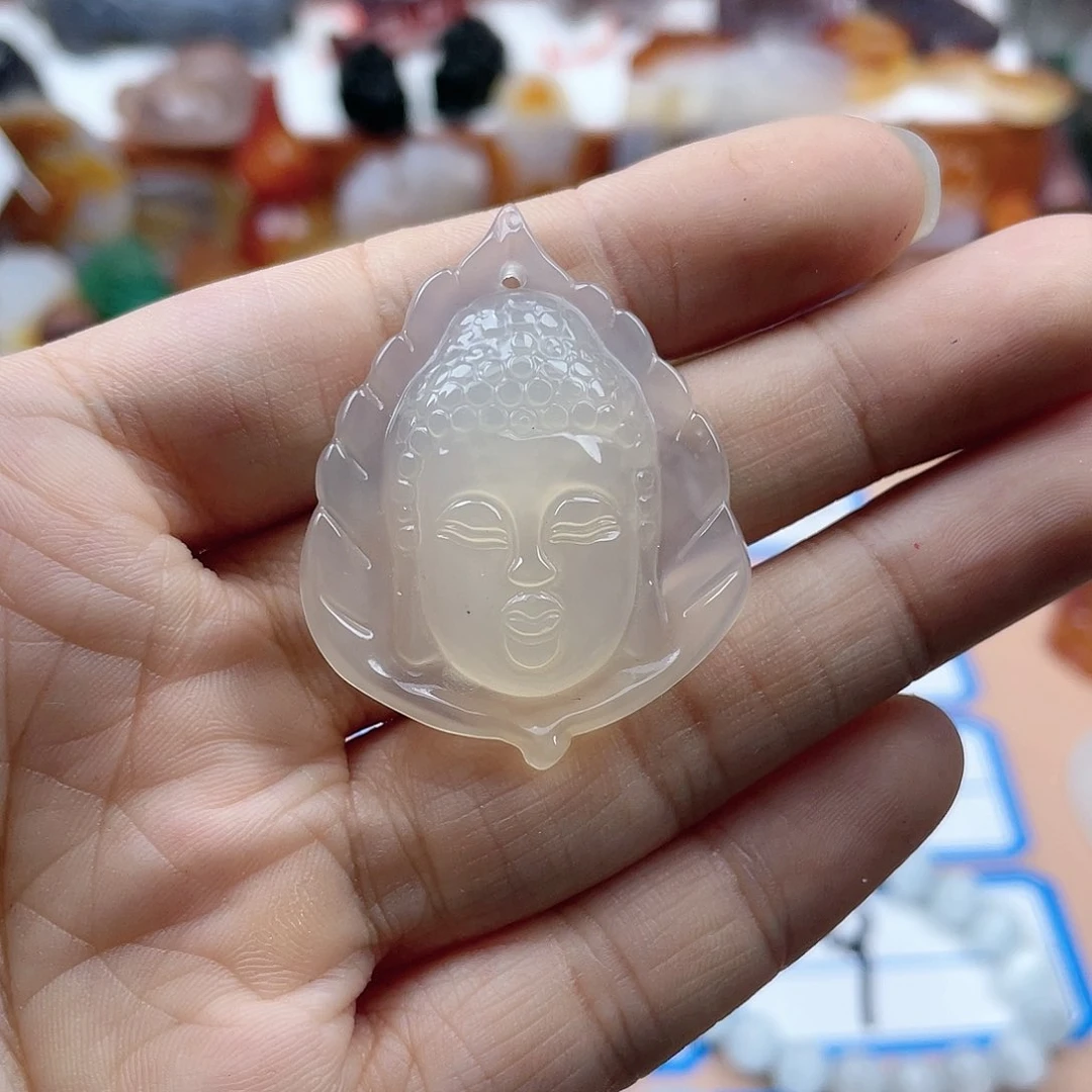 玛瑙/玉髓颈饰合金拾****石