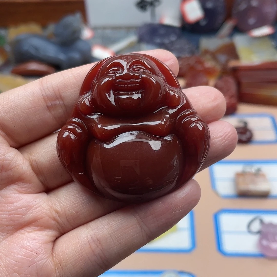 玛瑙/玉髓颈饰合金蓝****饰