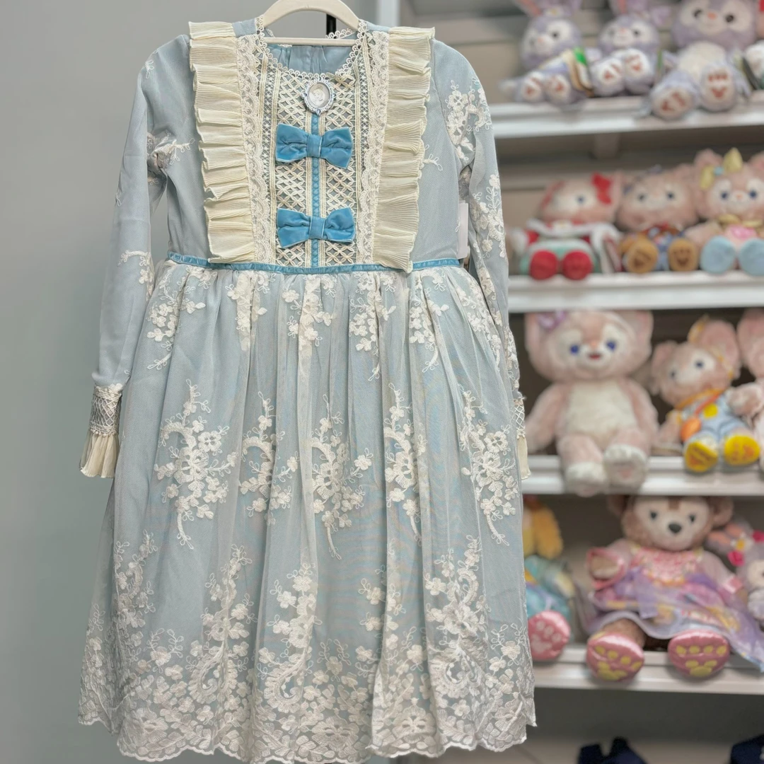 Disney/迪士尼 上迪正品 灰姑娘长袖公主裙