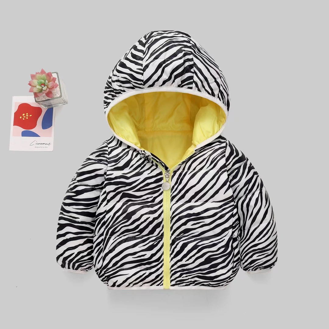 儿童轻薄款羽绒服白鸭绒连帽保暖外套洋气秋冬季清货