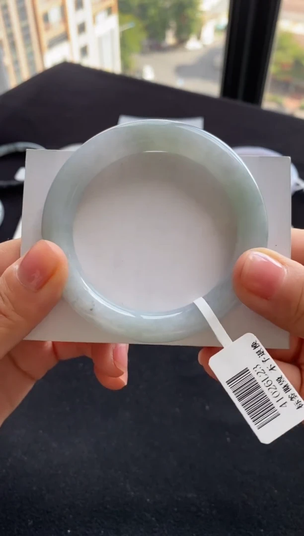 【闪购商品】翡翠手镯（圆镯）未镶嵌53圆条-不退不换