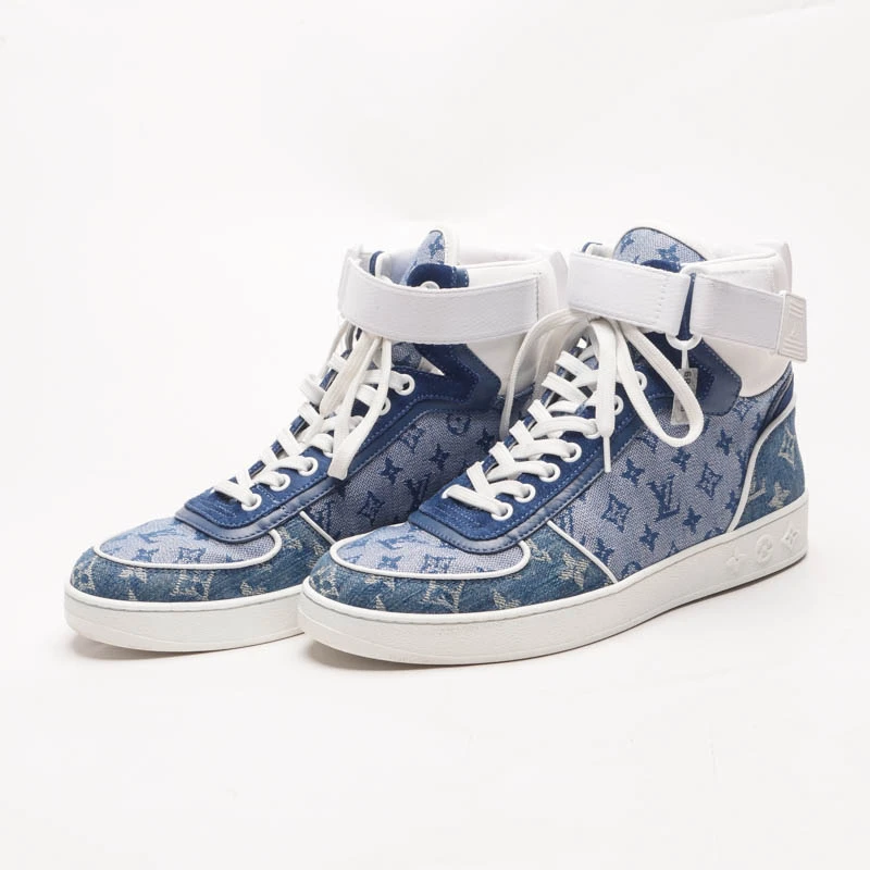 95新 LouisVuitton/路易威登 /37/38/牛仔高帮板鞋