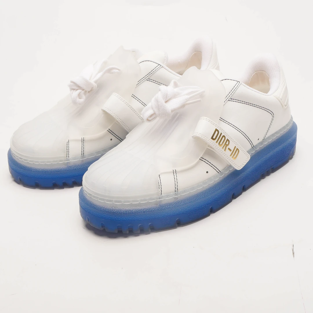 95新 DIOR/迪奥 /37/蓝底贝壳头板鞋