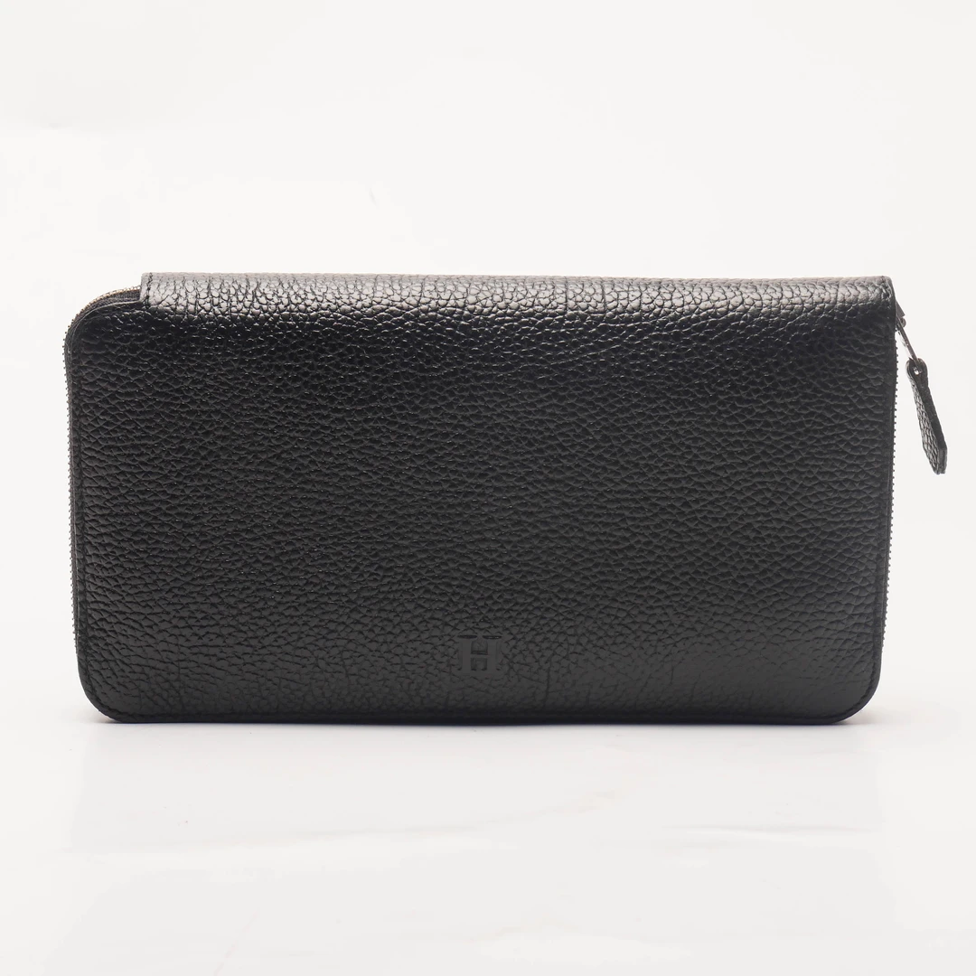 95新 Hermes/爱马仕 黑色手拿包