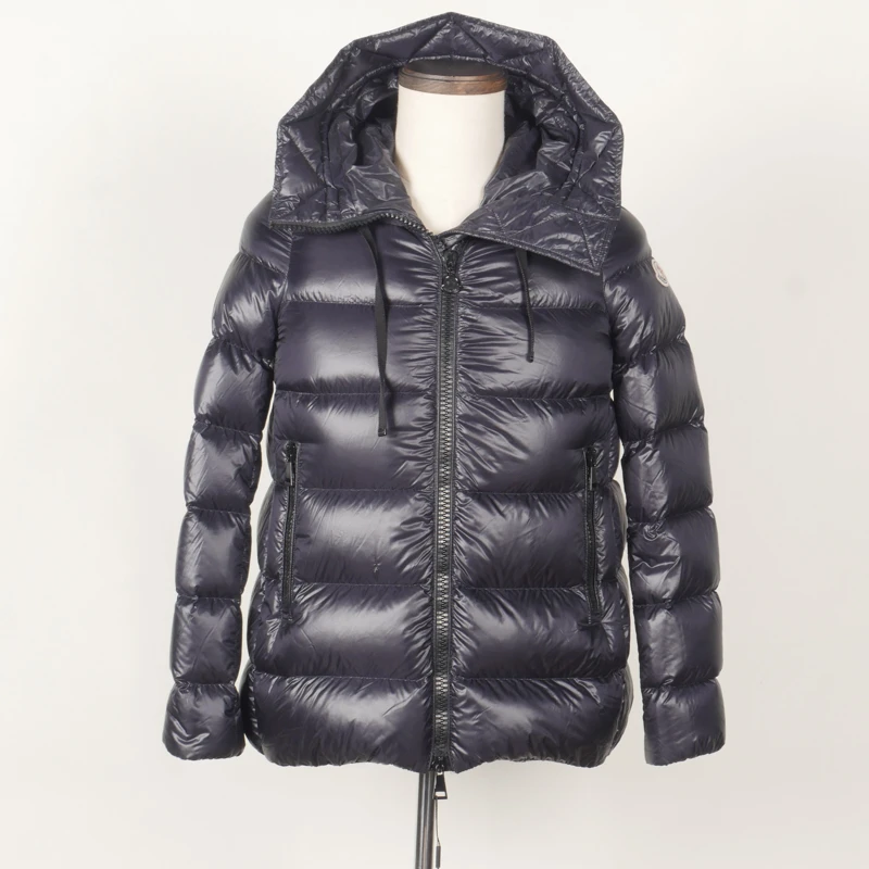 95新 蒙口 /1/藏蓝色长款羽绒服