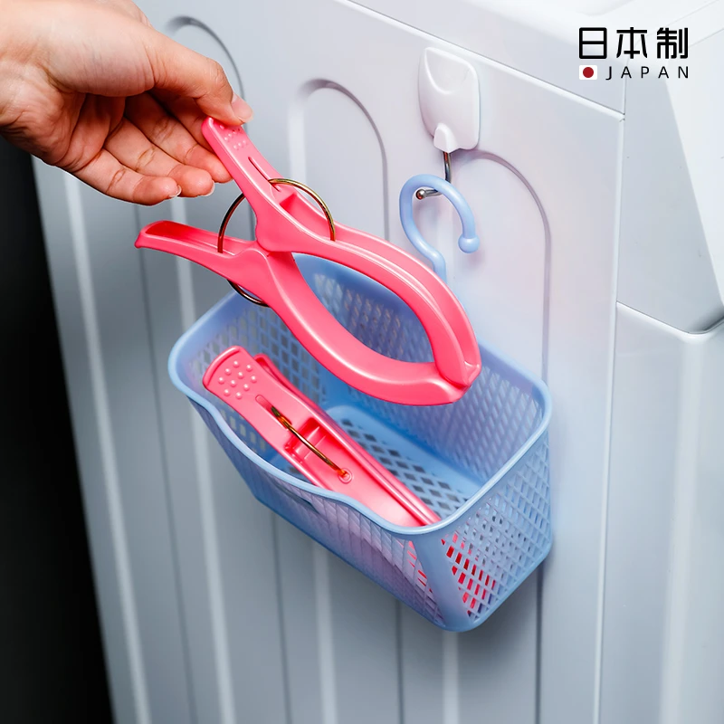 日本进口晾被夹防风夹子晾晒夹晒衣服晾晒夹塑料被夹晒衣夹固定夹