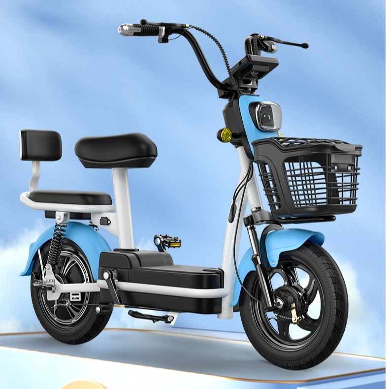 【厂长专属】新国标升级锂电池酸两轮脚踏轻便电动自行车