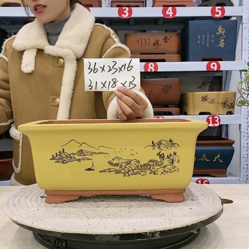 【闪购商品】紫砂花盆