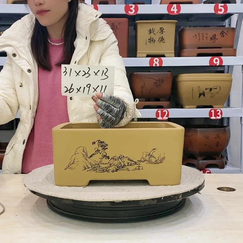 【闪购商品】紫砂花盆
