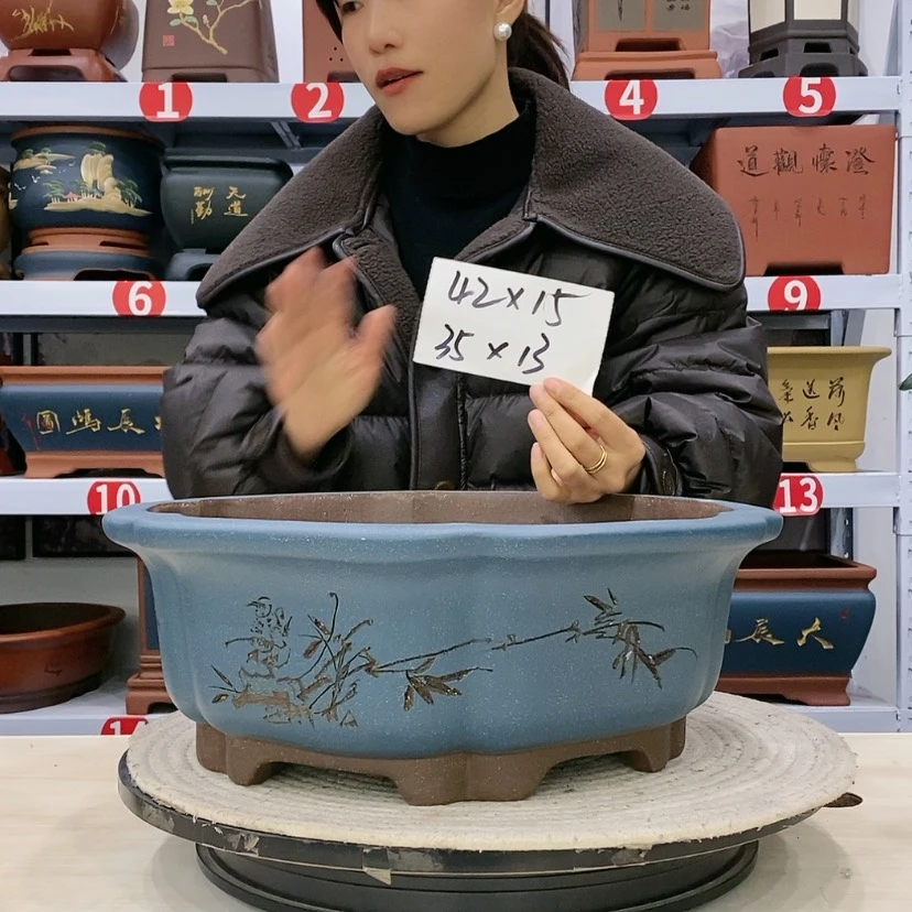 【闪购商品】紫砂花盆