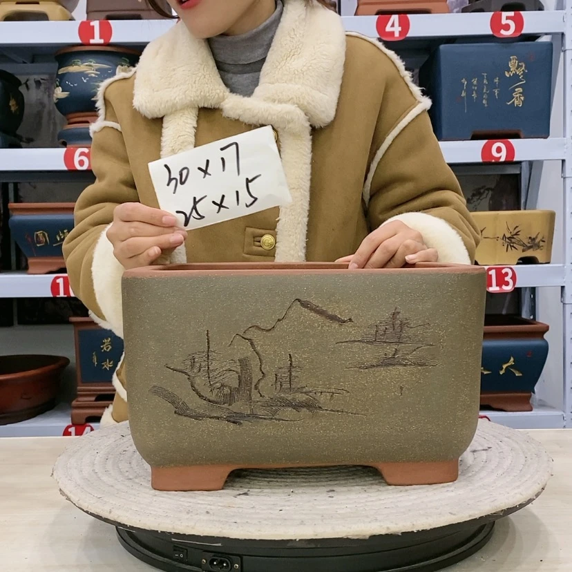 【闪购商品】紫砂花盆