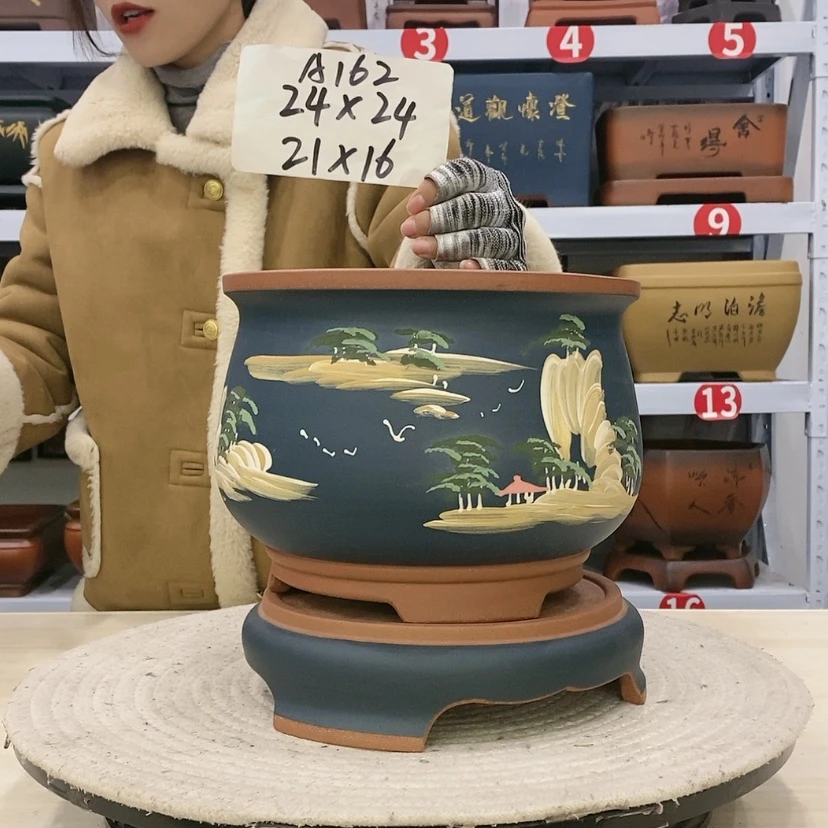 【闪购商品】紫砂花盆